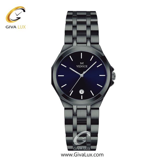 ساعت مچی اورجینال زنانه ونیز تیتانیوم | تیتانیوم| سرمه ای| کد رفرنس V801454801