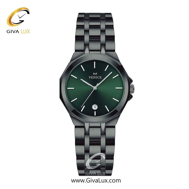 ساعت مچی اورجینال زنانه ونیز تیتانیوم | تیتانیوم| سبز یشمی تیره| کد رفرنس V801454901