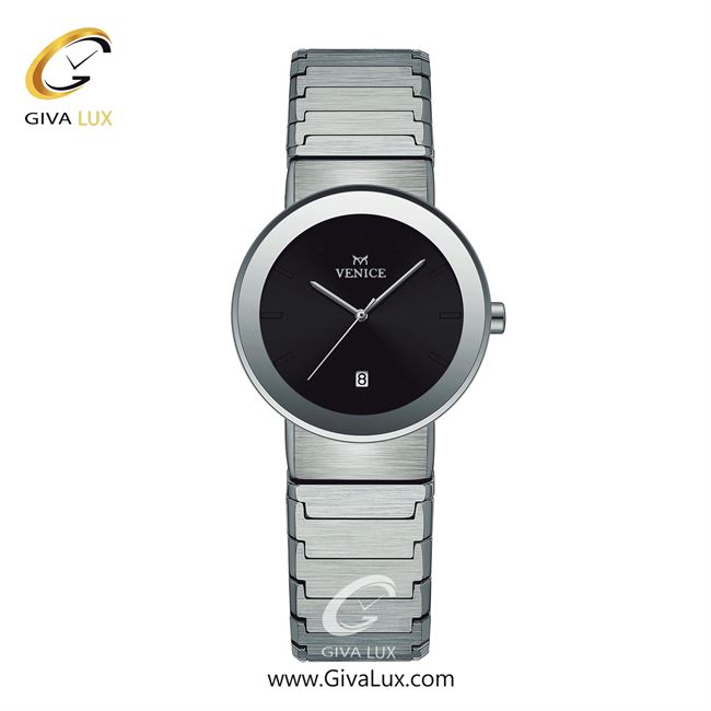 ساعت مچی اورجینال زنانه ونیز نقره ای | نقره ای| مشکی| کد رفرنس V801461501