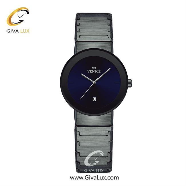 ساعت مچی اورجینال زنانه ونیز تیتانیوم | تیتانیوم| سرمه ای| کد رفرنس V801464801