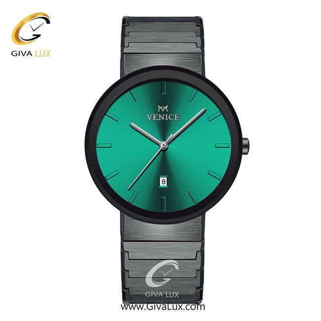 ساعت مچی اورجینال مردانه ونیز تیتانیوم | تیتانیوم| سبزآبی| کد رفرنس V801464812