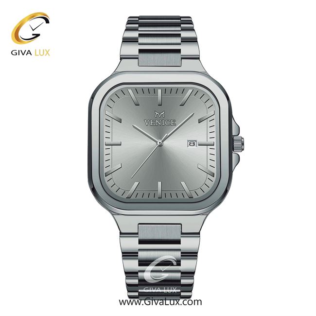 ساعت مچی اورجینال مردانه ونیز نقره ای | نقره ای| نقره ای| کد رفرنس V801471102