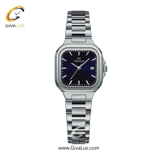 ساعت مچی اورجینال زنانه ونیز نقره ای | نقره ای| سرمه ای| کد رفرنس V801471401