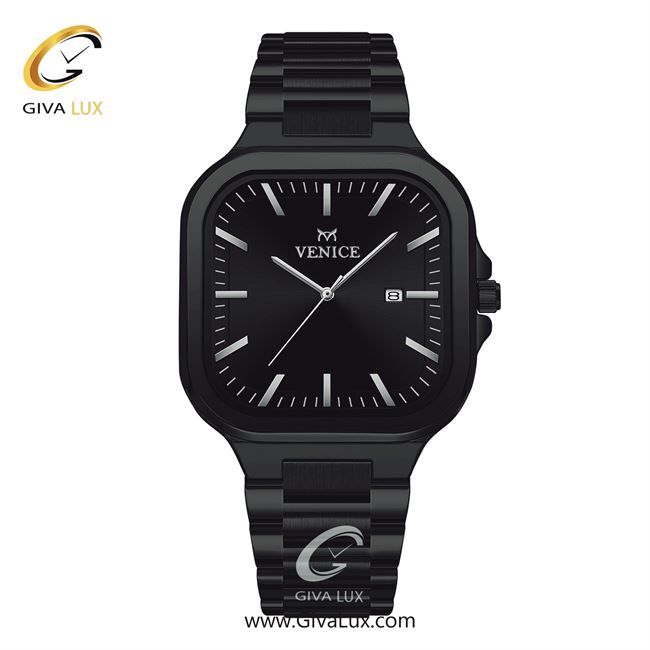 ساعت مچی اورجینال مردانه ونیز مشکی | مشکی| مشکی| کد رفرنس V801474102