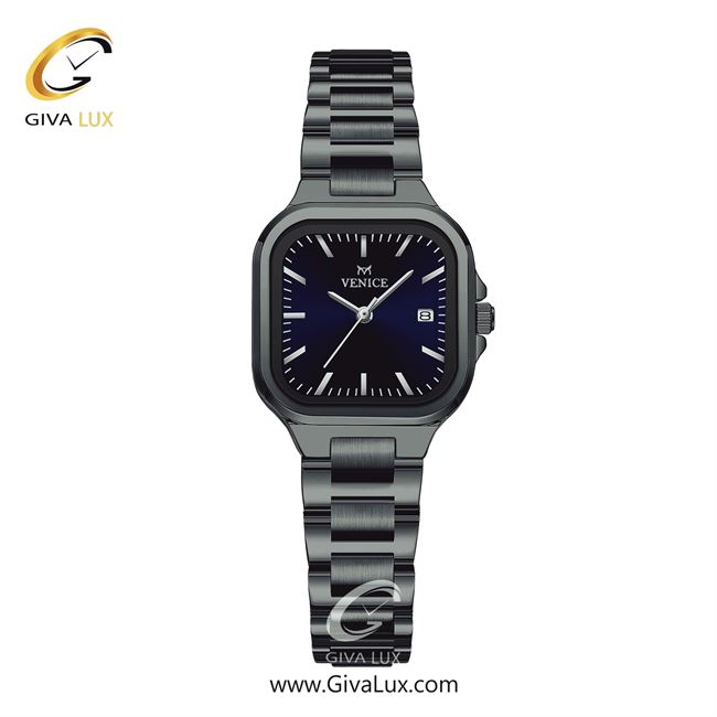 ساعت مچی اورجینال زنانه ونیز تیتانیوم | تیتانیوم| سرمه ای| کد رفرنس V801474801