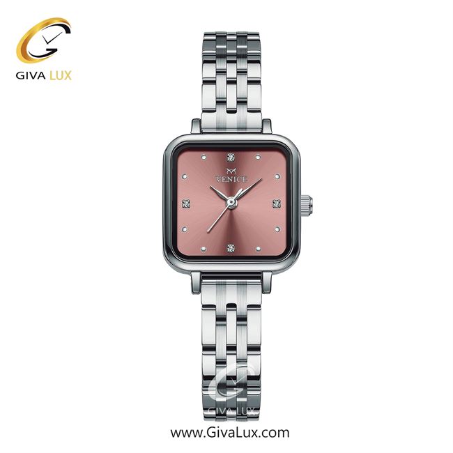 ساعت مچی اورجینال زنانه ونیز نقره ای | نقره ای| صورتی| کد رفرنس V801711701