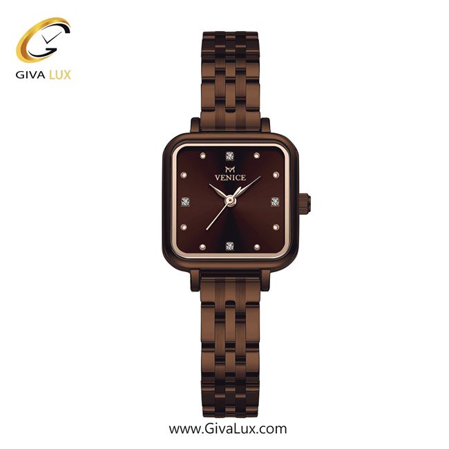 ساعت مچی اورجینال زنانه ونیز قهوه ای | قهوه ای| قهوه ای| کد رفرنس V801713901
