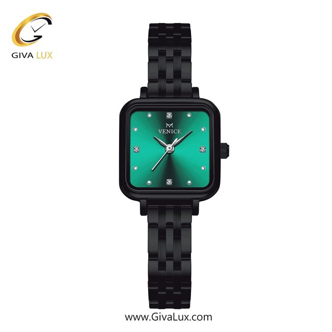 ساعت مچی اورجینال زنانه ونیز مشکی | مشکی| سبز| کد رفرنس V801714511