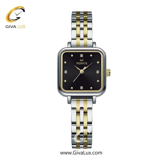ساعت مچی اورجینال زنانه ونیز طلایی-نقره ای | طلایی-نقره ای| مشکی| کد رفرنس V801715611