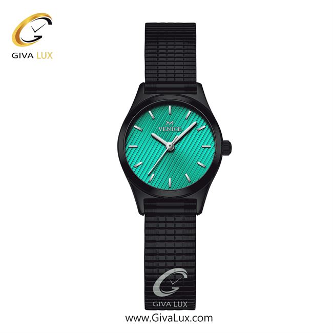 ساعت مچی اورجینال زنانه ونیز مشکی | مشکی| سبزآبی| کد رفرنس V801724511