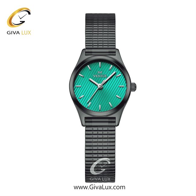 ساعت مچی اورجینال زنانه ونیز تیتانیوم | تیتانیوم| سبزآبی| کد رفرنس V801724811
