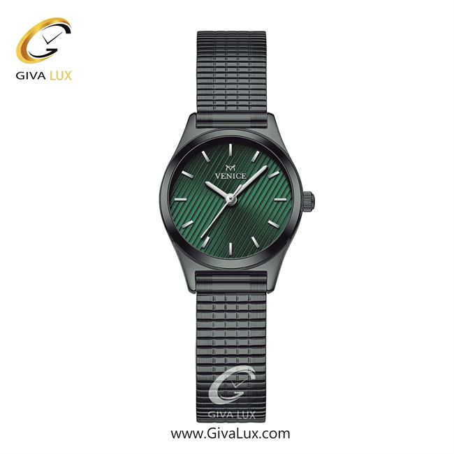 ساعت مچی اورجینال زنانه ونیز تیتانیوم | تیتانیوم| سبز یشمی تیره| کد رفرنس V801724901