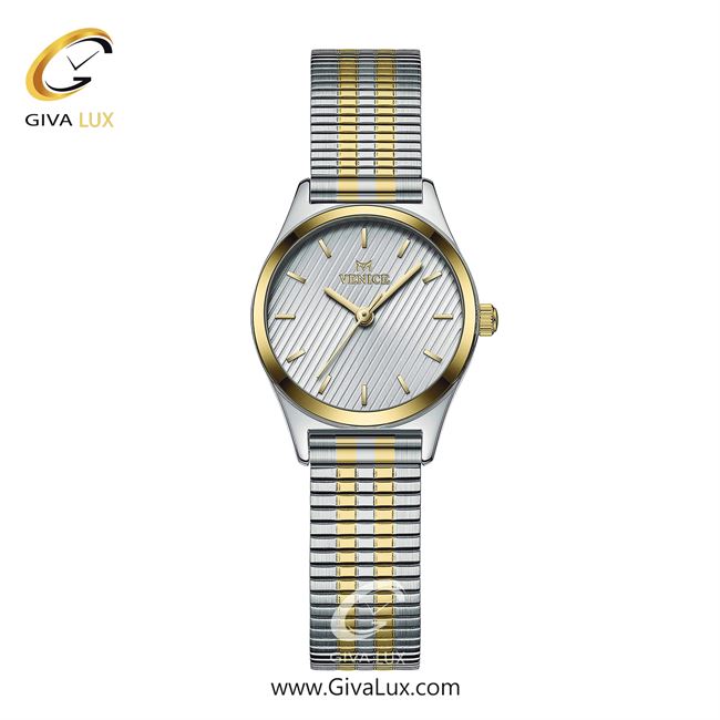 ساعت مچی اورجینال زنانه ونیز طلایی-نقره ای | طلایی-نقره ای| نقره ای| کد رفرنس V801725201