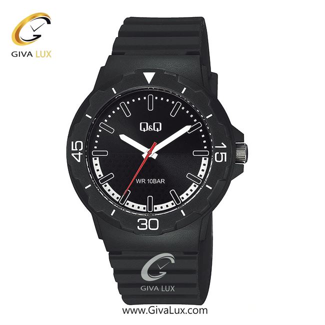 ساعت مچی اورجینال مردانه کیو اند کیو Q&Q مشکی | مشکی| مشکی| کد رفرنس V02A-004VY