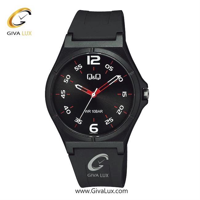 ساعت مچی اورجینال مردانه کیو اند کیو Q&Q مشکی | مشکی| مشکی| کد رفرنس V04A-005VY