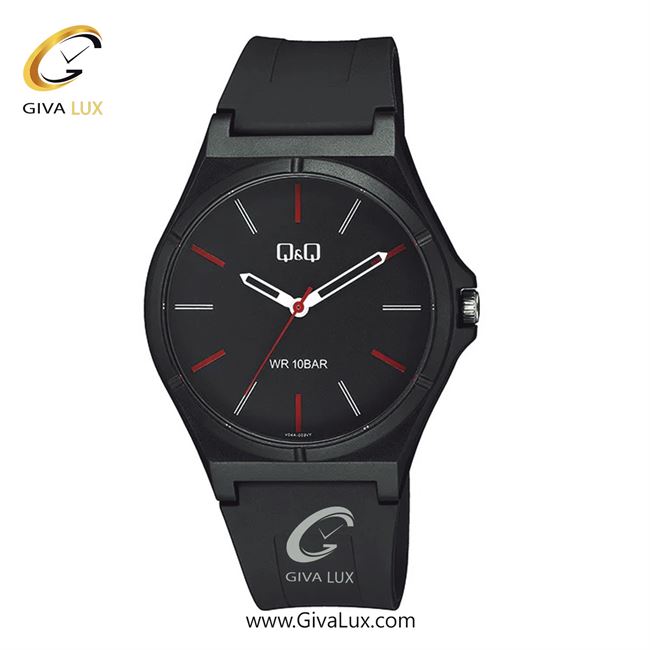 ساعت مچی اورجینال مردانه کیو اند کیو Q&Q مشکی | مشکی| مشکی| کد رفرنس V04A-003VY