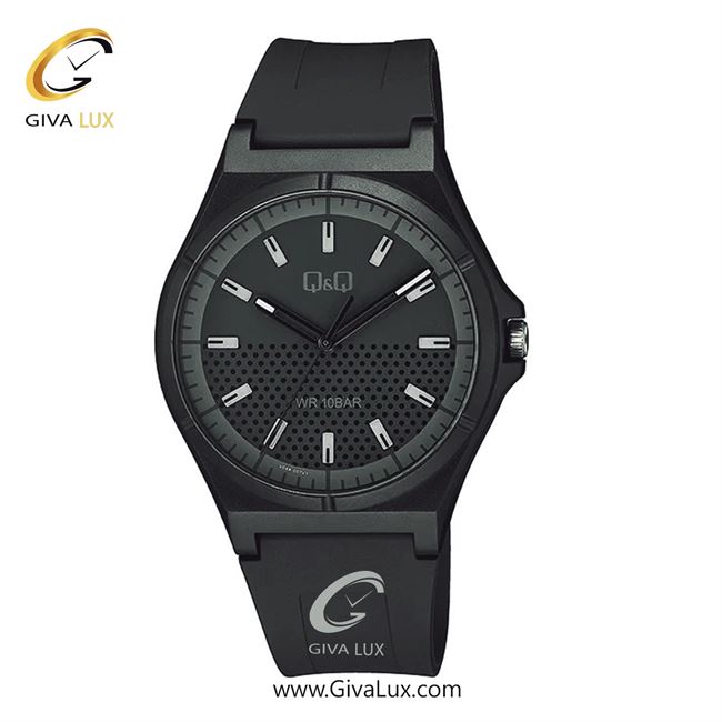 ساعت مچی اورجینال مردانه کیو اند کیو Q&Q مشکی | مشکی| مشکی| کد رفرنس V04A-007VY