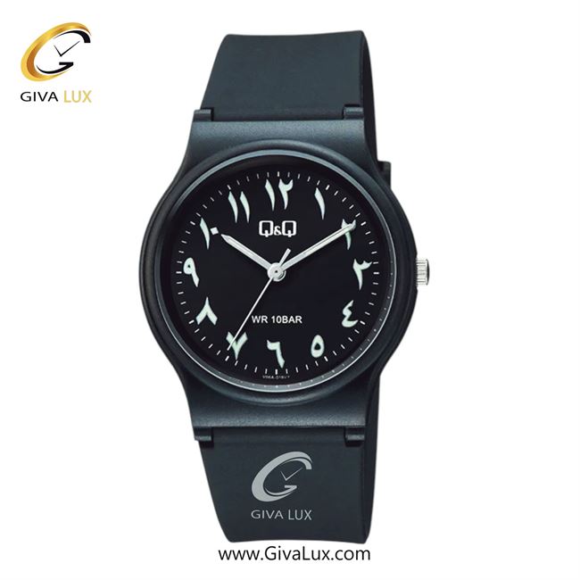 ساعت مچی اورجینال مردانه کیو اند کیو Q&Q مشکی | مشکی| مشکی| کد رفرنس V06A-019VY