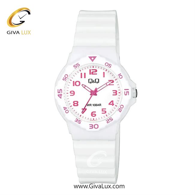 ساعت مچی اورجینال زنانه کیو اند کیو Q&Q سفید | سفید| سفید| کد رفرنس V07A-003VY