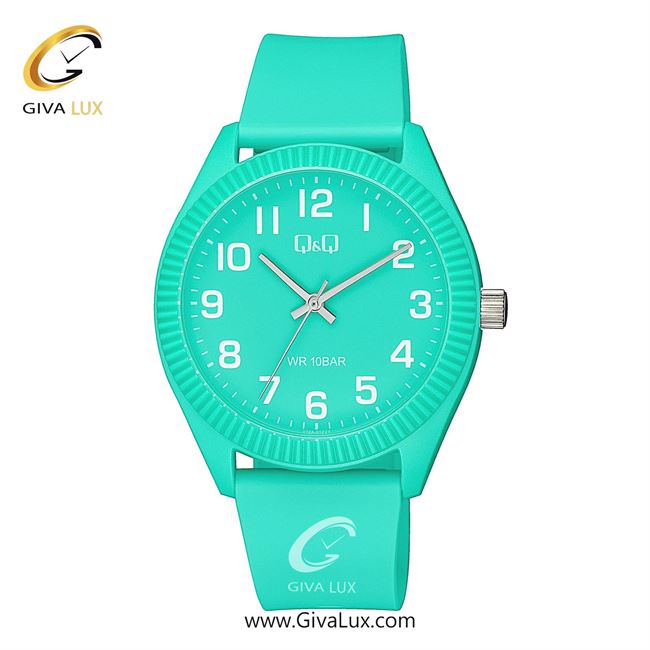 ساعت مچی اورجینال مردانه کیو اند کیو Q&Q سبزآبی | سبزآبی| سبزآبی| کد رفرنس V12A-012VY