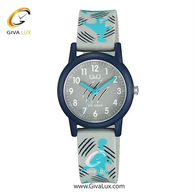 ساعت مچی اورجینال بچه گانه کیو اند کیو Q&Q سرمه ای | طوسی| طوسی| کد رفرنس V23A-005VY