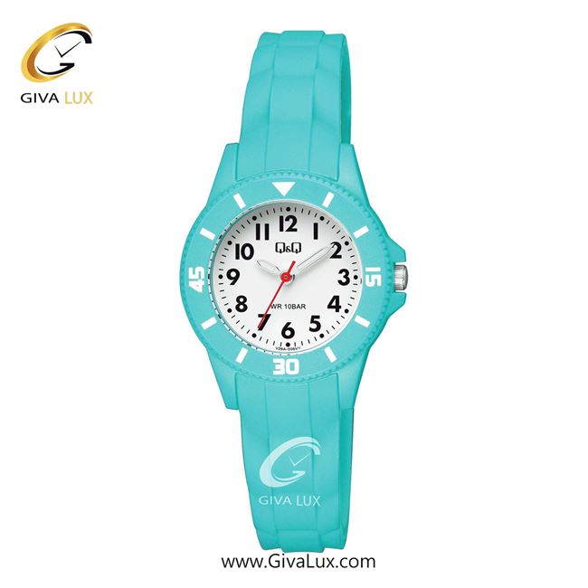 ساعت مچی اورجینال زنانه کیو اند کیو Q&Q آبی | آبی| سفید| کد رفرنس V26A-006VY