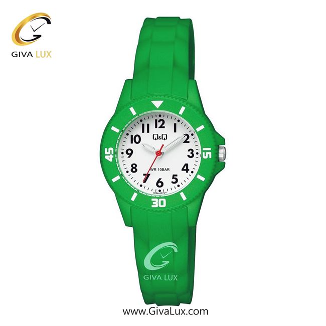 ساعت مچی اورجینال زنانه کیو اند کیو Q&Q سبز | سبز| سفید| کد رفرنس V26A-007VY