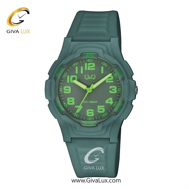 ساعت مچی اورجینال مردانه کیو اند کیو Q&Q طوسی | طوسی| طوسی| کد رفرنس V31A-006VY
