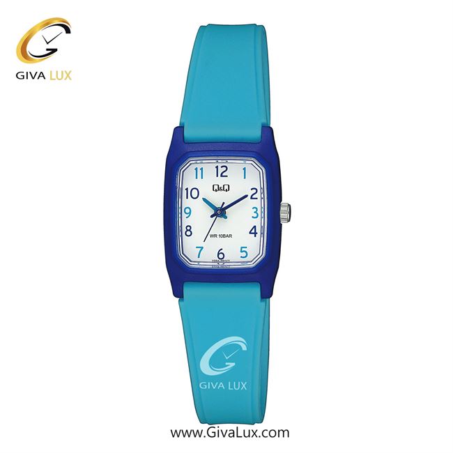 ساعت مچی اورجینال زنانه کیو اند کیو Q&Q سرمه ای | آبی| سفید| کد رفرنس V33A-001VY