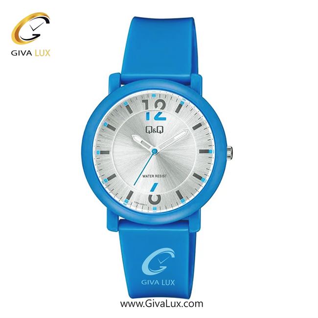 ساعت مچی اورجینال زنانه کیو اند کیو Q&Q آبی | آبی| نقره ای| کد رفرنس V36A-002VY