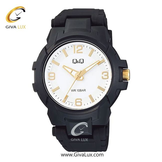 ساعت مچی اورجینال مردانه کیو اند کیو Q&Q مشکی | مشکی| سفید| کد رفرنس V50A-004VY