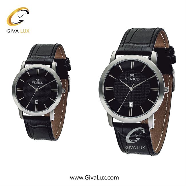 ساعت مچی اورجینال ست ونیز نقره ای | مشکی| مشکی| کد رفرنس V800711503