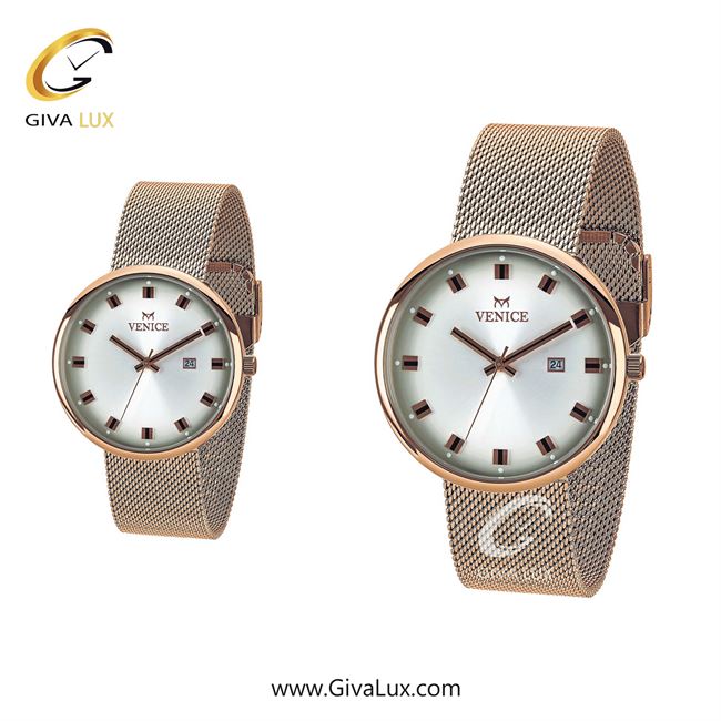 ساعت مچی اورجینال ست ونیز رزگلد | رزگلد| سفید| کد رفرنس V800863103