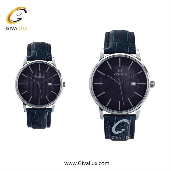 ساعت مچی اورجینال ست ونیز نقره ای | سرمه ای| سرمه ای| کد رفرنس V800941403
