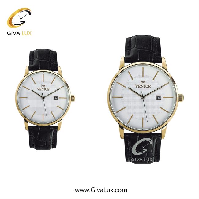 ساعت مچی اورجینال ست ونیز طلایی | مشکی| سفید| کد رفرنس V800942103