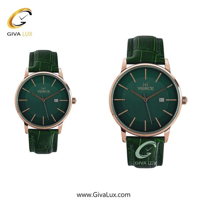 ساعت مچی اورجینال ست ونیز رزگلد | سبز| سبز یشمی تیره| کد رفرنس V800943703