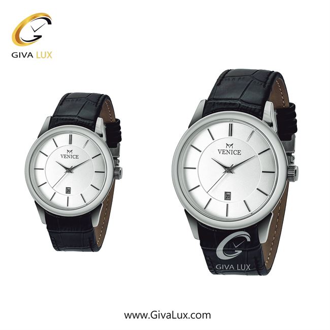 ساعت مچی اورجینال ست ونیز نقره ای | مشکی| نقره ای| کد رفرنس V800951103