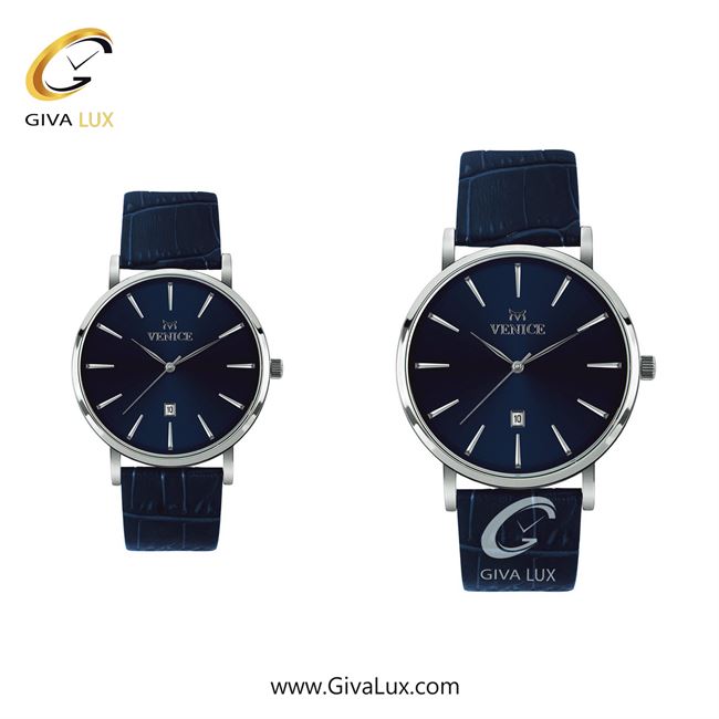 ساعت مچی اورجینال ست ونیز نقره ای | سرمه ای| سرمه ای| کد رفرنس V800961403