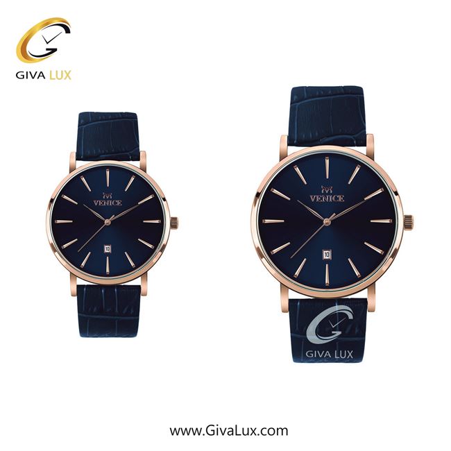 ساعت مچی اورجینال ست ونیز رزگلد | سرمه ای| سرمه ای| کد رفرنس V800963303