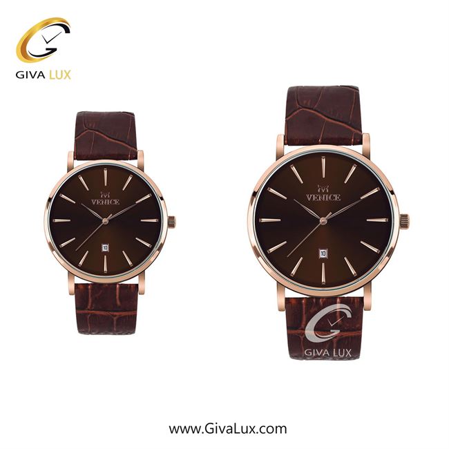 ساعت مچی اورجینال ست ونیز رزگلد | قهوه ای| قهوه ای| کد رفرنس V800963503
