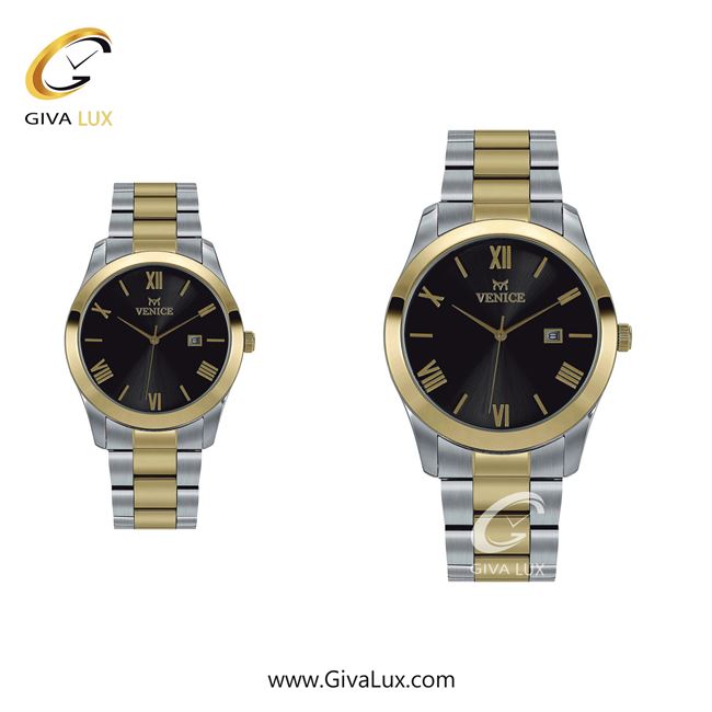 ساعت مچی اورجینال ست ونیز طلایی-نقره ای | نقره ای-طلایی| مشکی| کد رفرنس V801145603