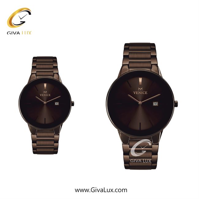 ساعت مچی اورجینال ست ونیز قهوه ای-مشکی | قهوه ای| قهوه ای| کد رفرنس V801193903