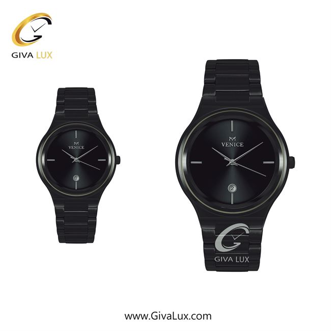 ساعت مچی اورجینال ست ونیز مشکی | مشکی| مشکی| کد رفرنس V801314103