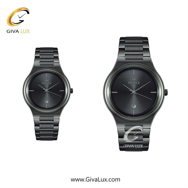 ساعت مچی اورجینال ست ونیز تیتانیوم | تیتانیوم| دودی|تیتانیوم| کد رفرنس V801314603