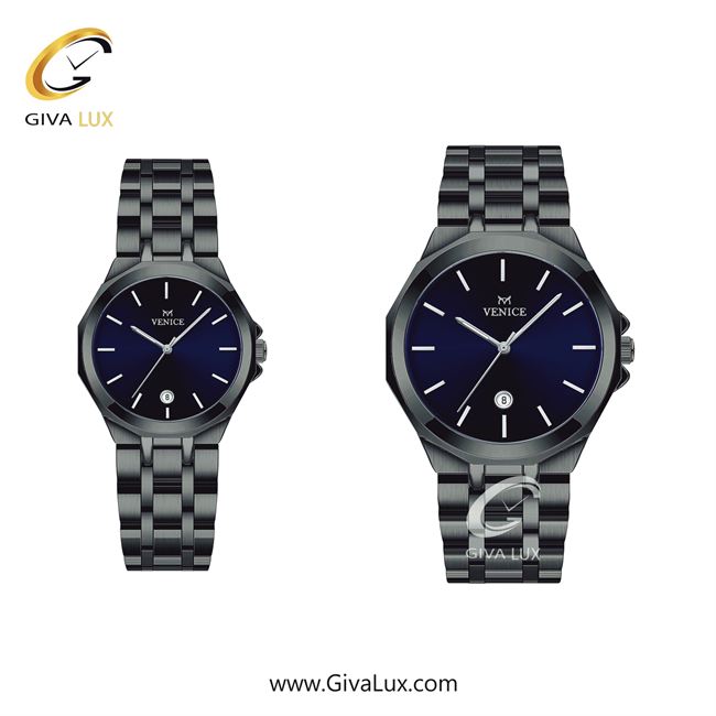 ساعت مچی اورجینال ست ونیز تیتانیوم | تیتانیوم| سرمه ای| کد رفرنس V801454803