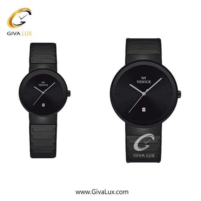 ساعت مچی اورجینال ست ونیز تیتانیوم | تیتانیوم(زغالی)| مشکی| کد رفرنس V801464103