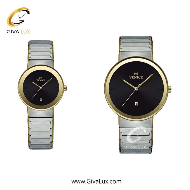 ساعت مچی اورجینال ست ونیز طلایی | نقره ای| مشکی| کد رفرنس V801465403