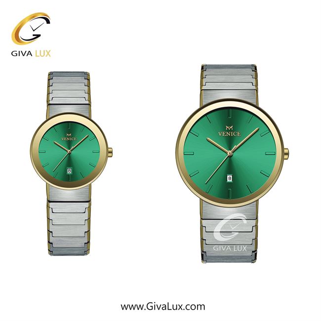 ساعت مچی اورجینال ست ونیز طلایی | نقره ای| سبز| کد رفرنس V801465713