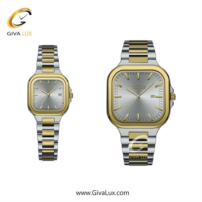 ساعت مچی اورجینال ست ونیز نقره ای-طلایی | طلایی-نقره ای| نقره ای| کد رفرنس V801475203
