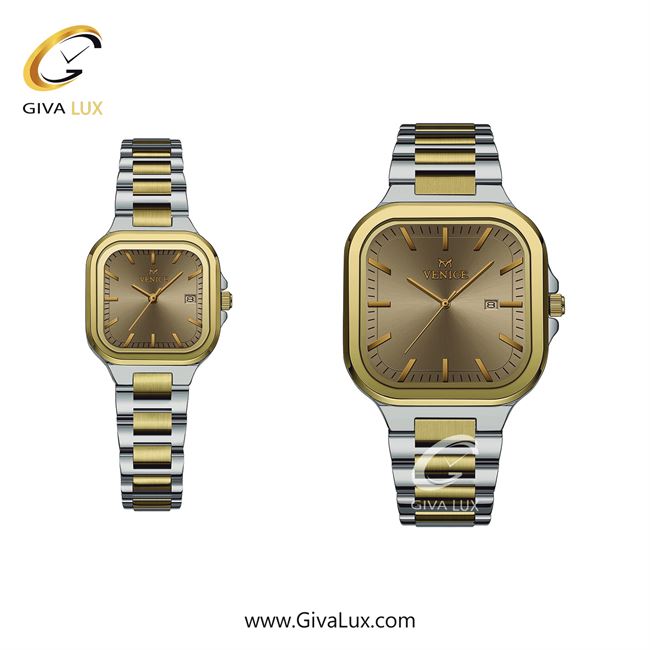 ساعت مچی اورجینال ست ونیز طلایی-نقره ای | نقره ای-طلایی| خاکی| کد رفرنس V801475403